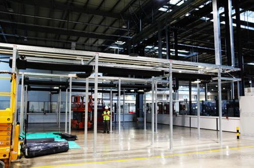 泰德重型管道支架系统应用于上海汽车工厂项目